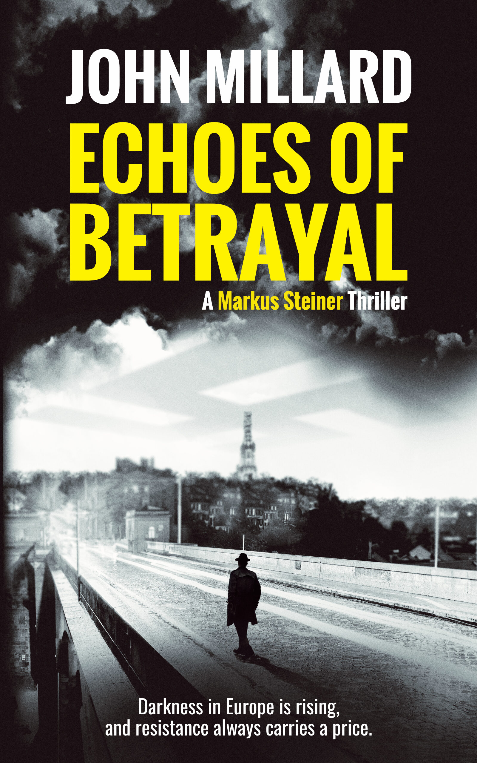 Book cover, Echoes of Betrayal
